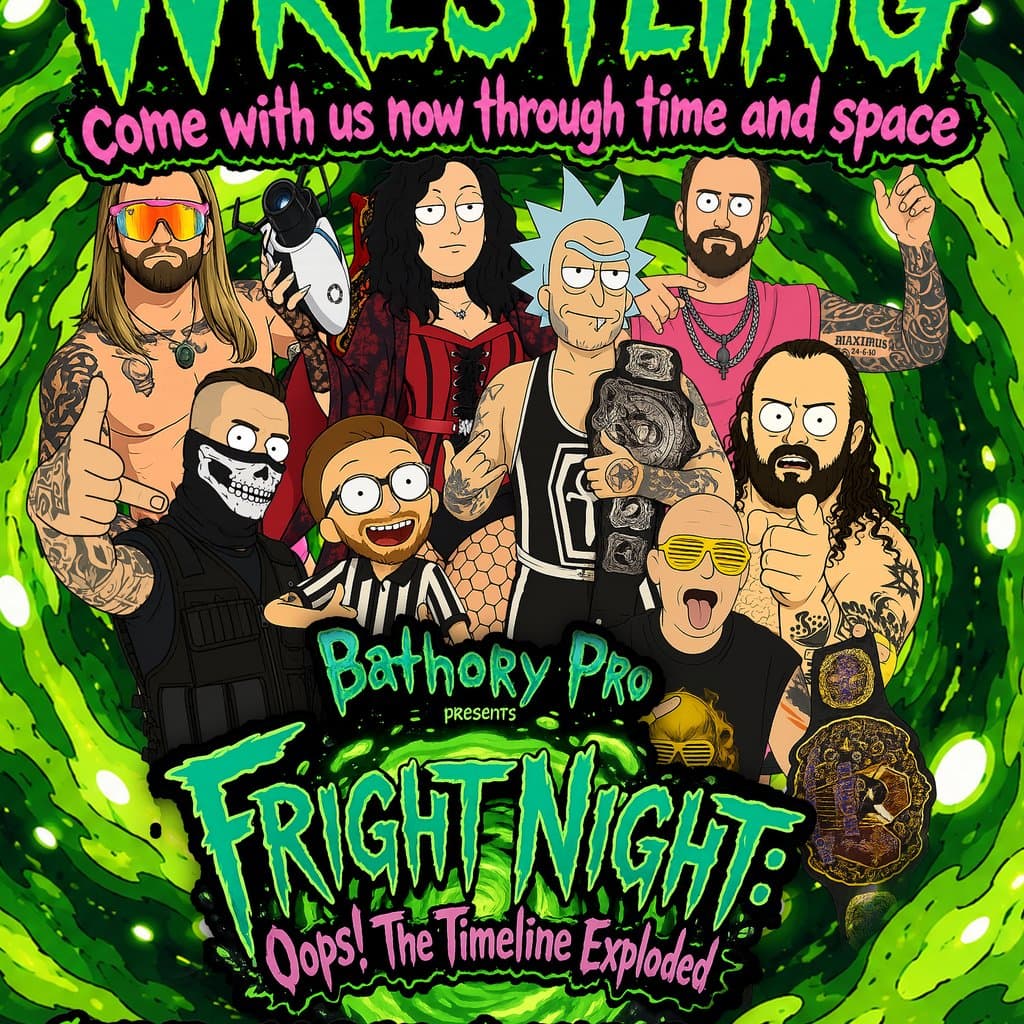 Bathory Pro: Fright Night (Oops the time line exploded), The Castle Hotel Tamworth, Tamworth