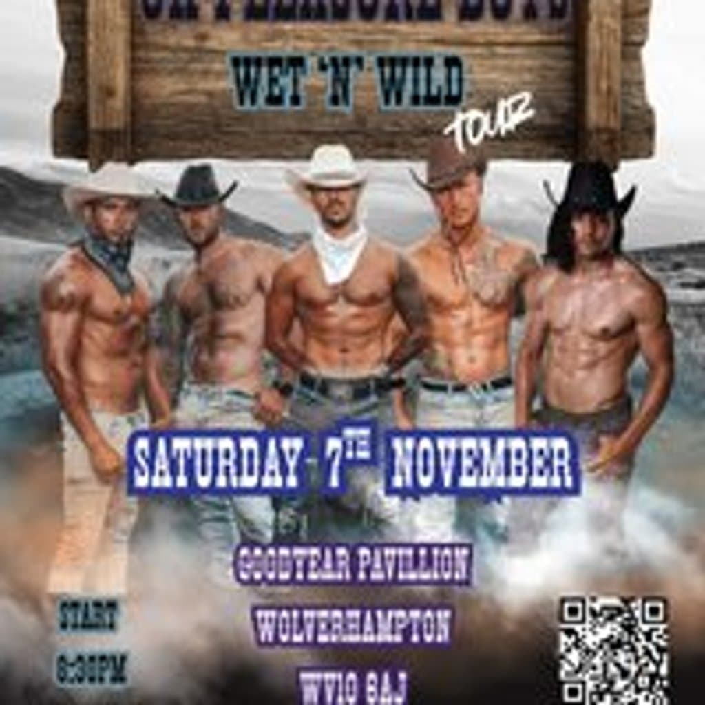UK Pleasure Boys Wet & Wild Show Wolverhampton, Goodyears Pavillion, Wolverhampton