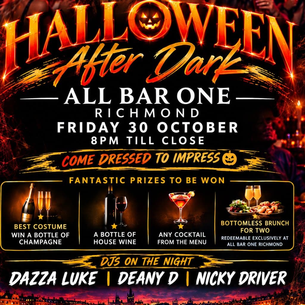 Mischievous- After Dark - Halloween @ All Bar One - Richmond, All Bar One Richmond, Richmond