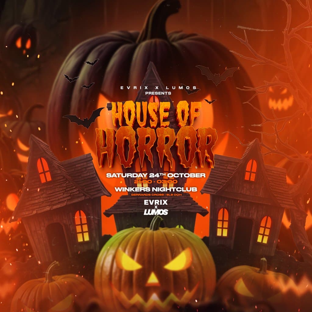 WINKERS HALLOWEEN - Lumos x Evrix, Winkers Nightclub, Gerrards Cross